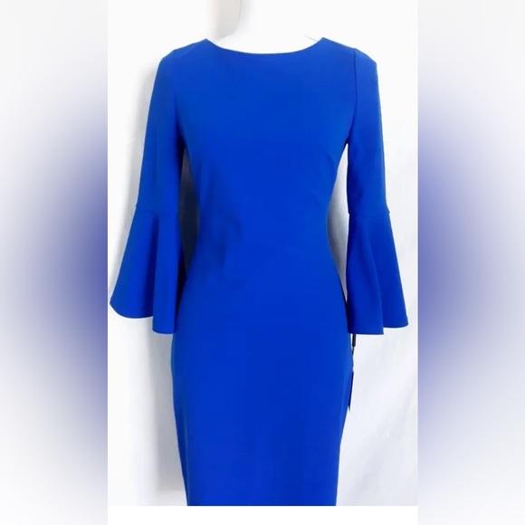 Calvin Klein Dresses & Skirts - Calvin Klein 3/4 Sleeve Boat Neck Dress